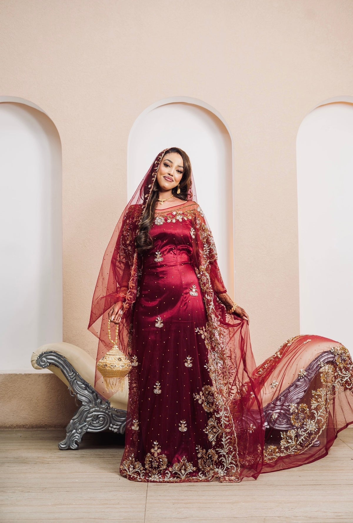 BOQORTOYO collection Burgundy