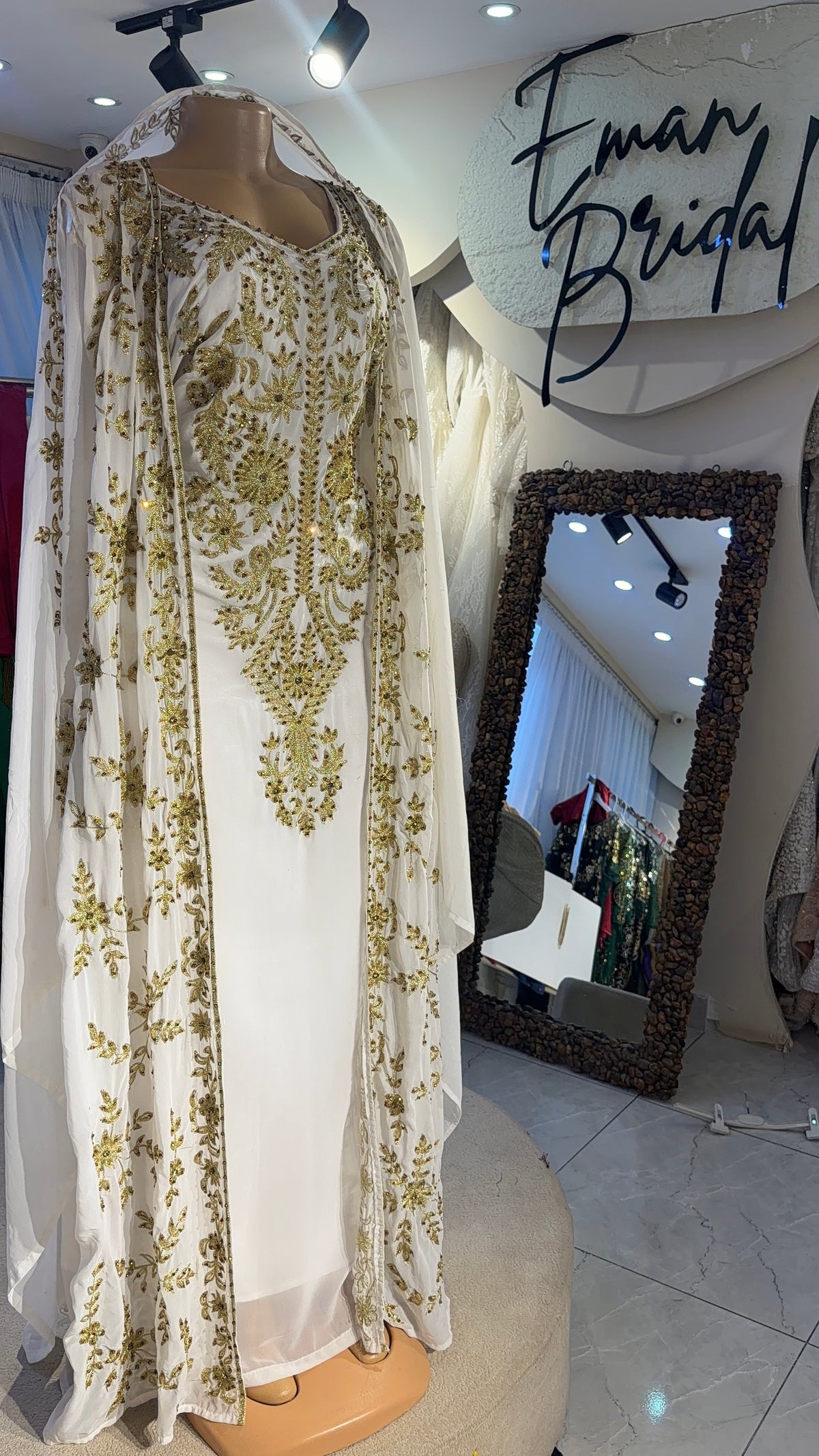 Kaftan Nikkah dress - Rent