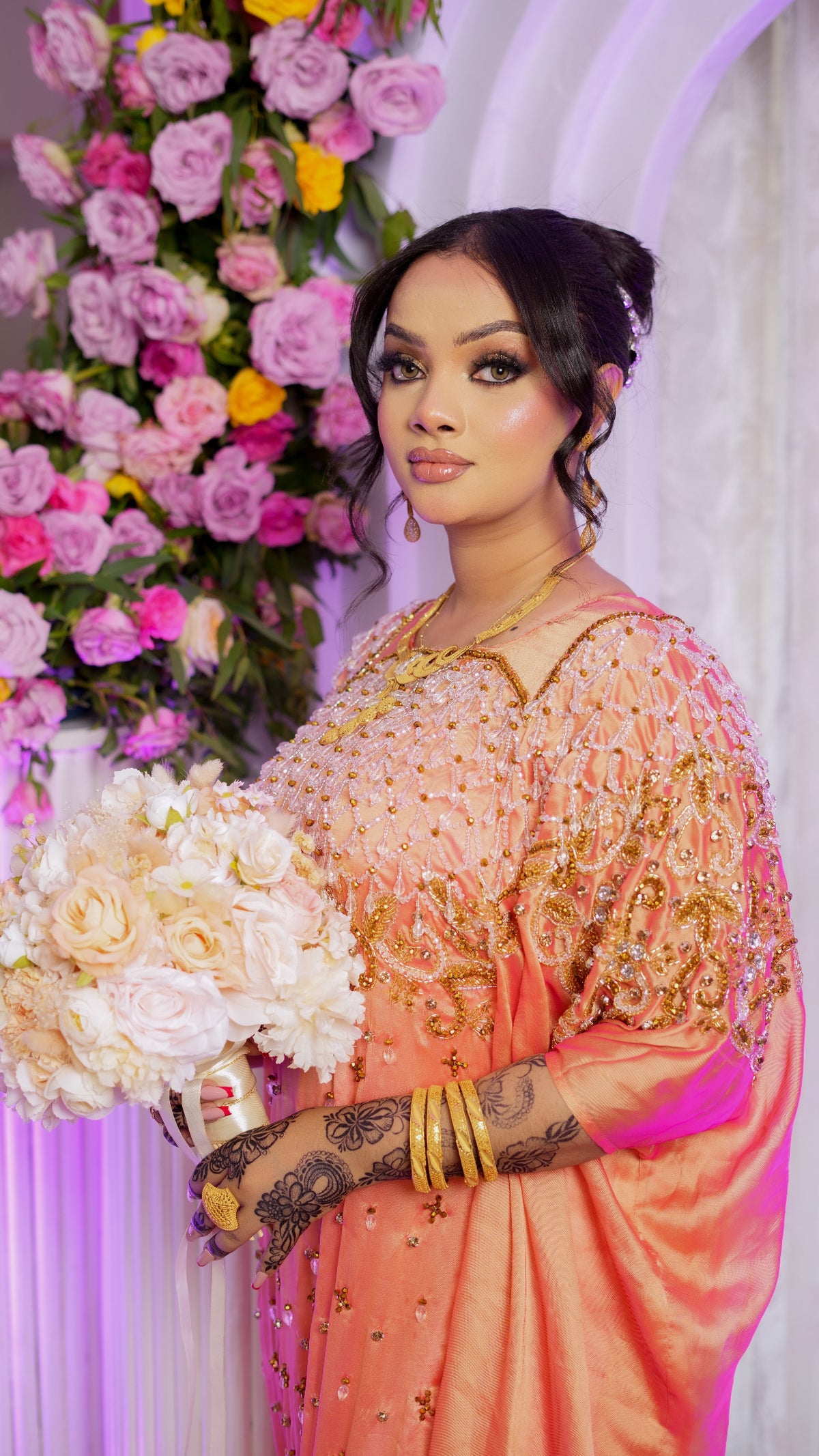 XARIIR (peach) silk