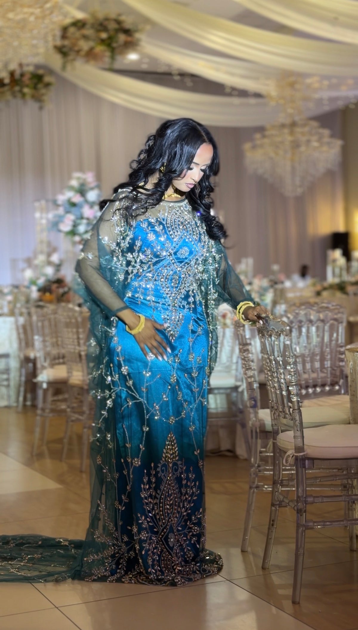 Shukri collection (teal blue)