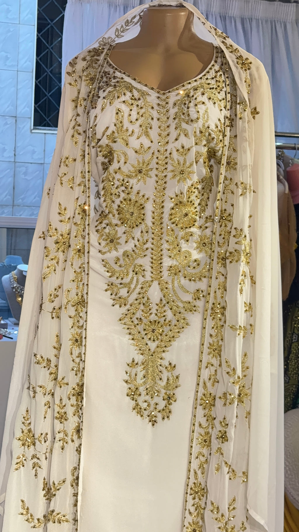 Kaftan Nikkah dress - Rent
