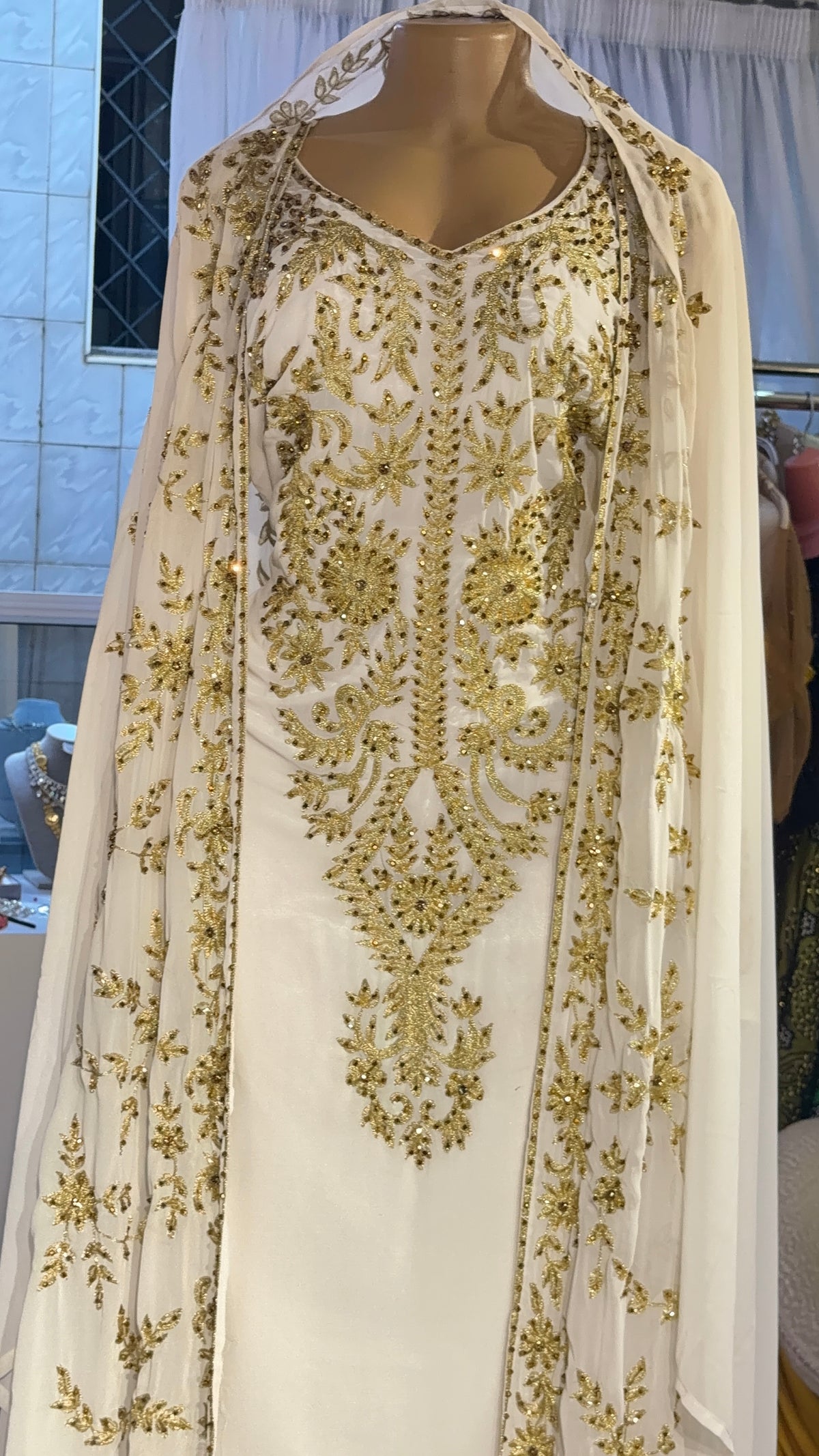 Kaftan Nikkah dress - Rent