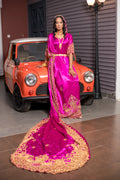 BOQORTOYO (fushia pink) silk