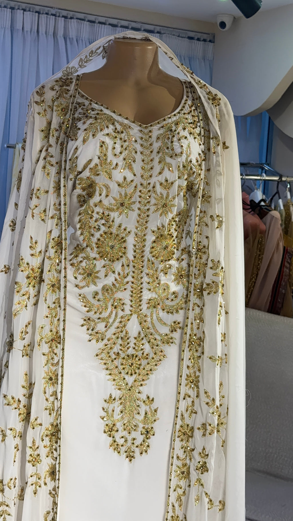 Kaftan Nikkah dress - Rent