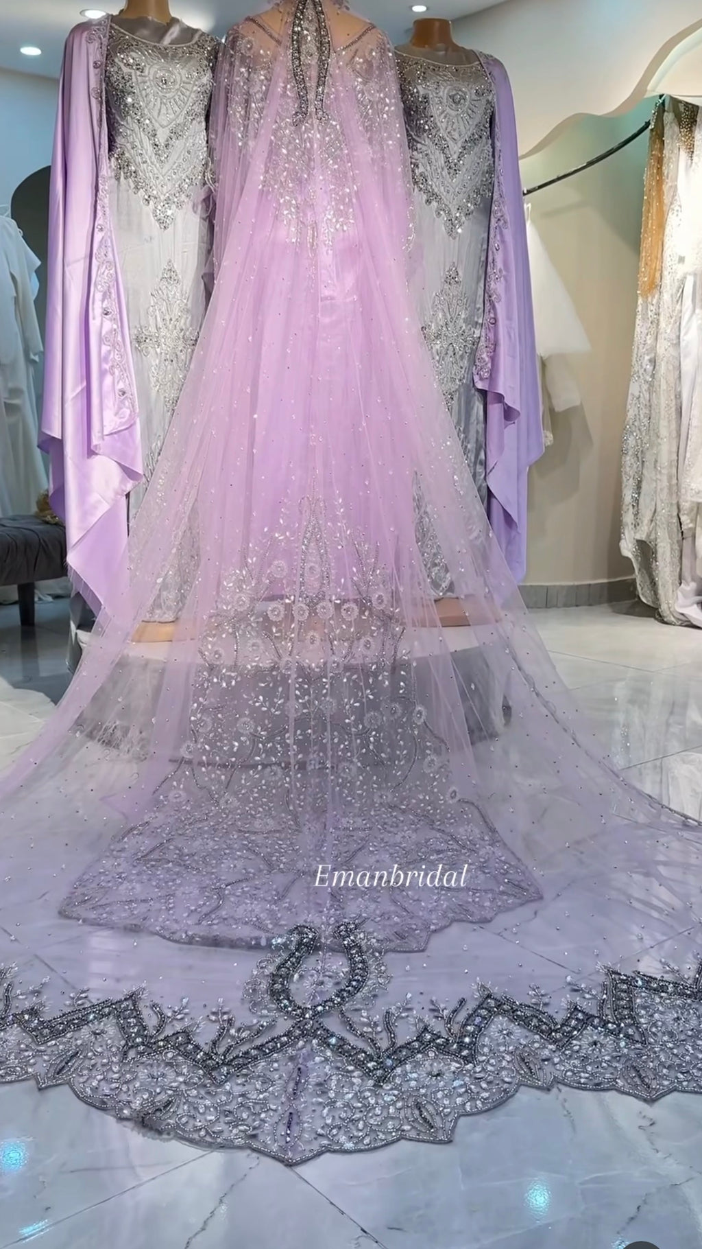 Lilac bridal diraac- Rent