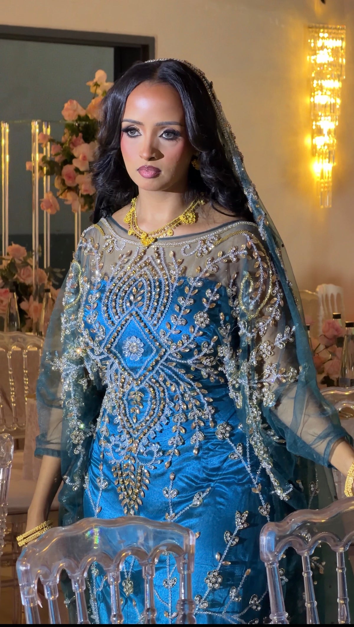 Shukri collection (teal blue)