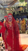 Red malabo bridal diraac - Rent