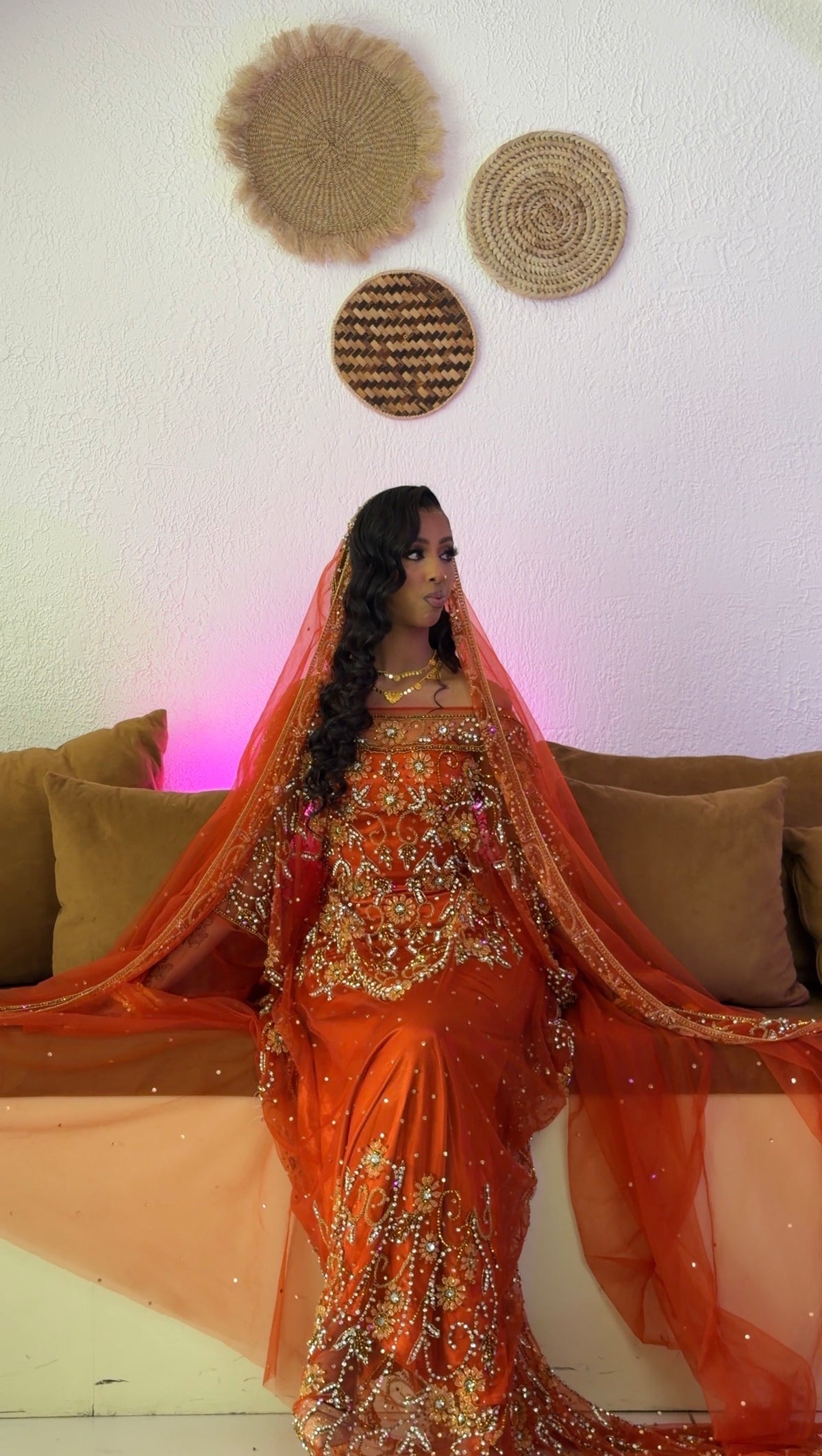 ISMY collection (burnt orange )