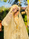 Gold bridal diraac - Rent