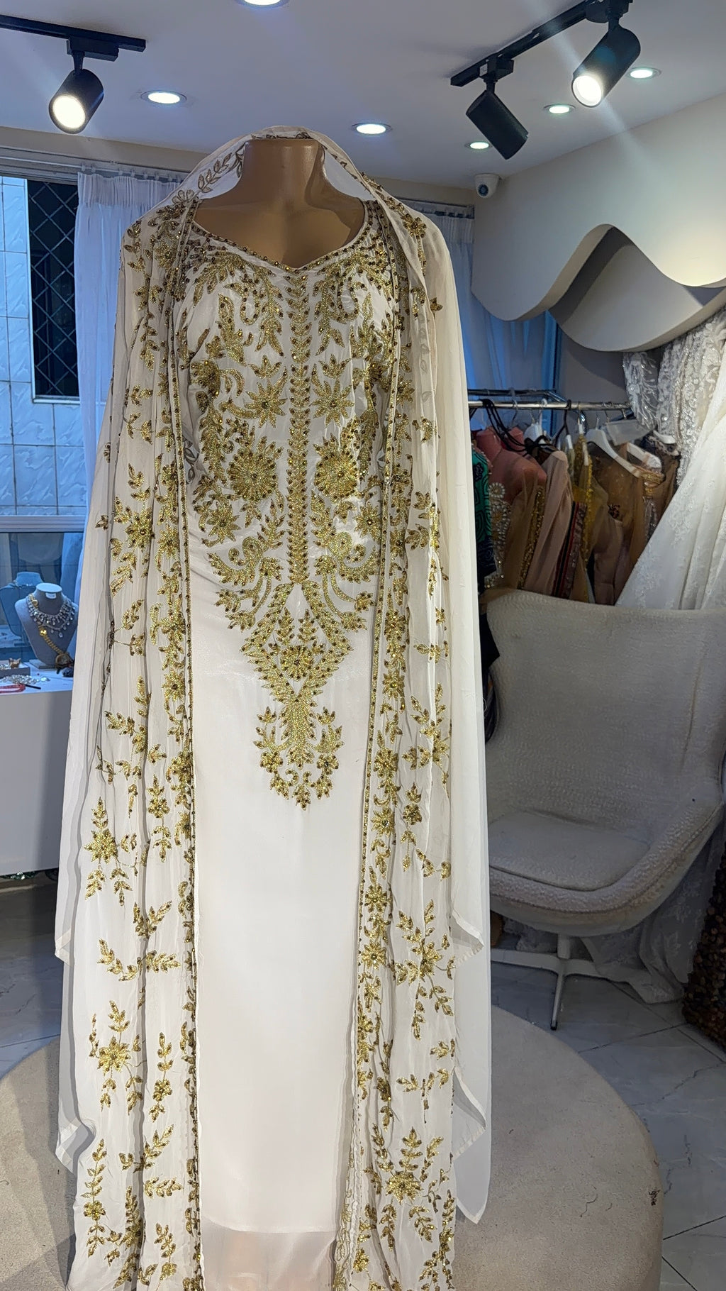 Kaftan Nikkah dress - Rent