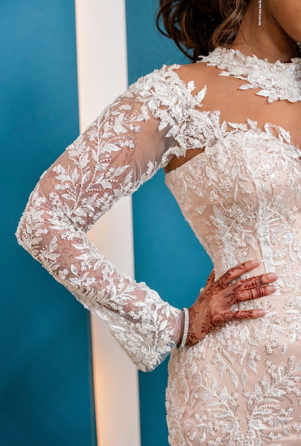 Nude gown