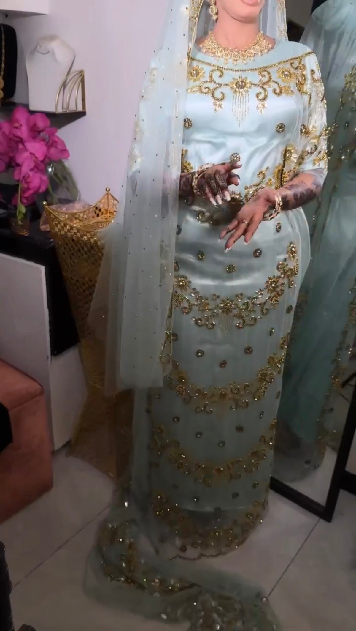 Mint bridal diraac -Rent