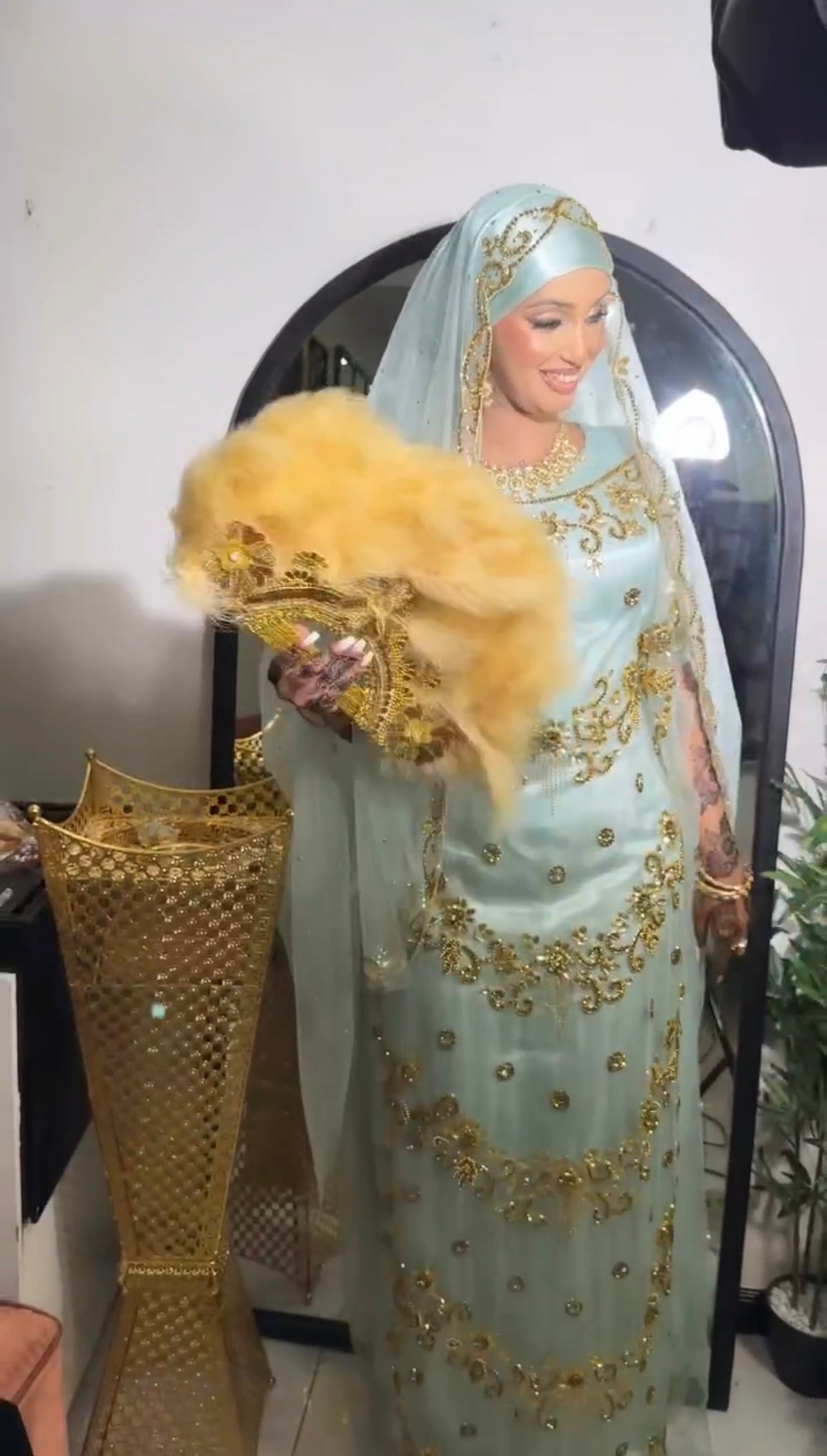 Mint bridal diraac -Rent