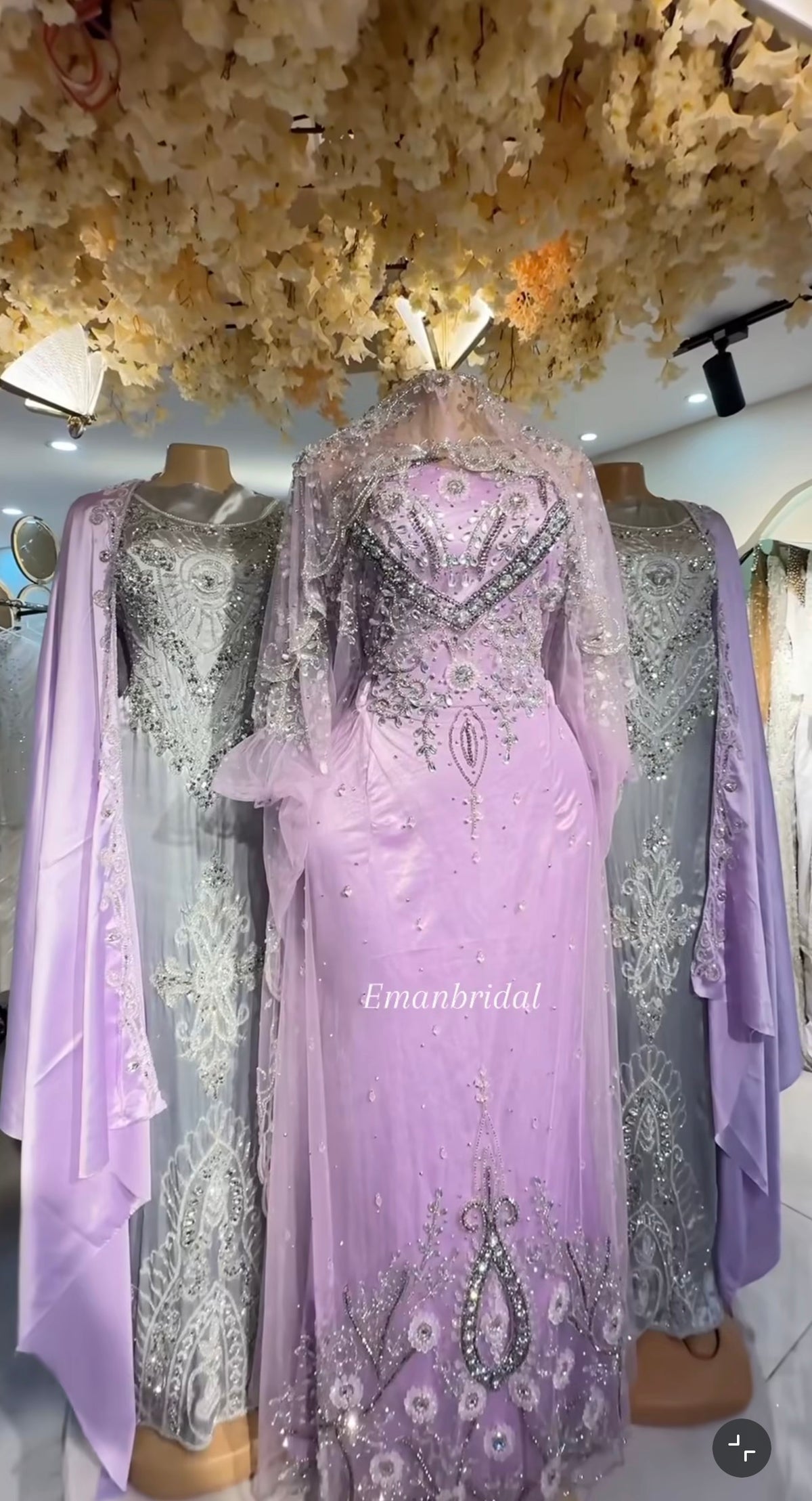 Lilac bridal diraac- Rent