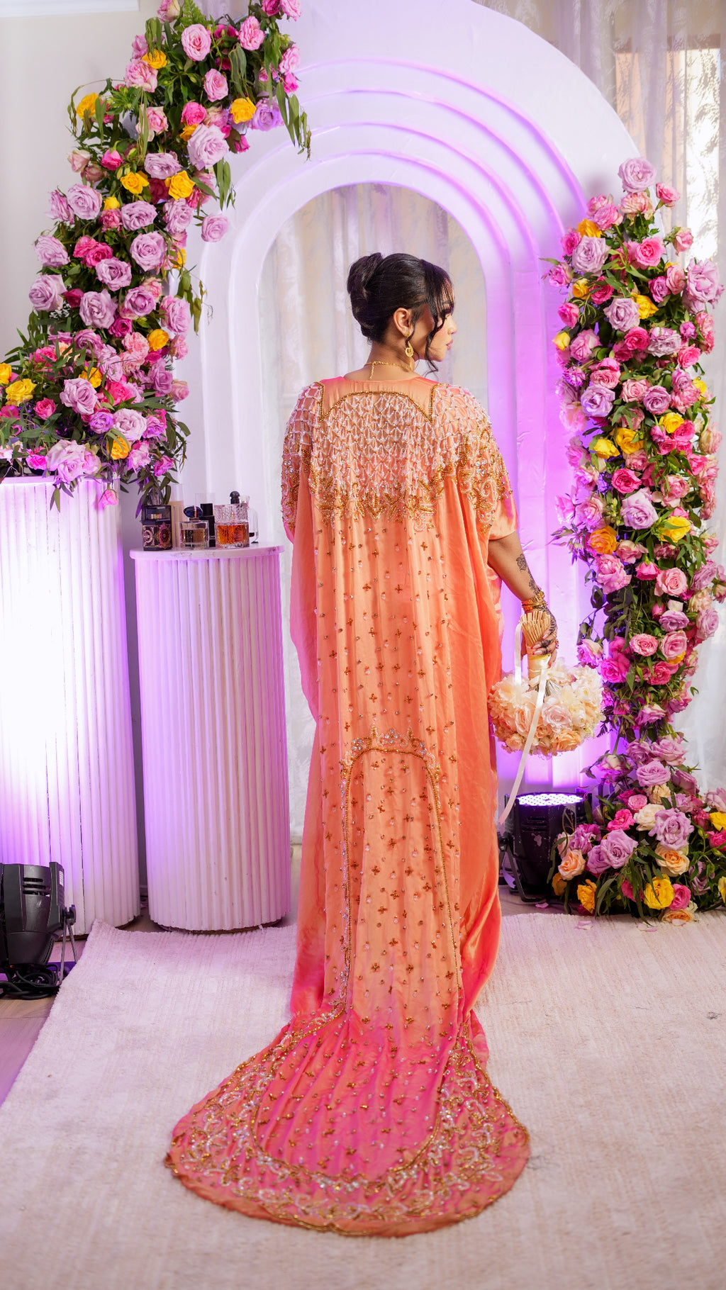 XARIIR (peach) silk