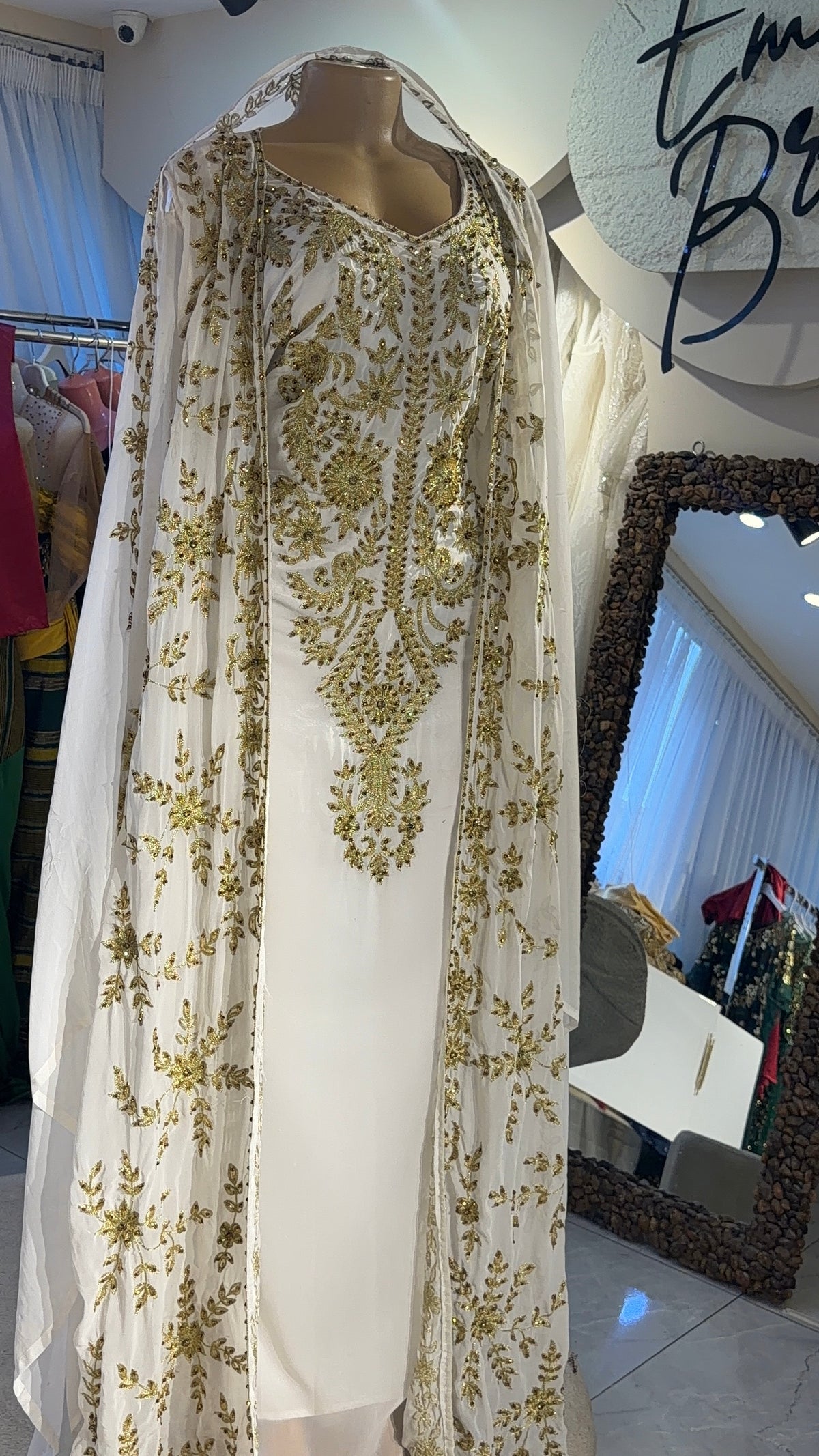 Kaftan Nikkah dress - Rent