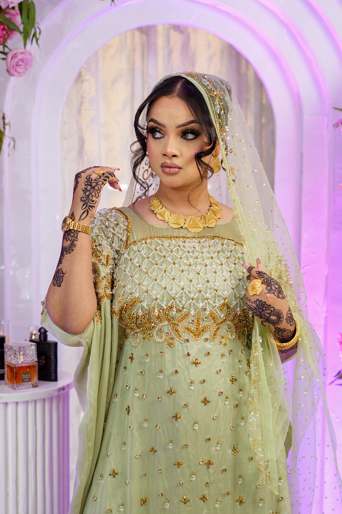 XARIIR (mint) silk
