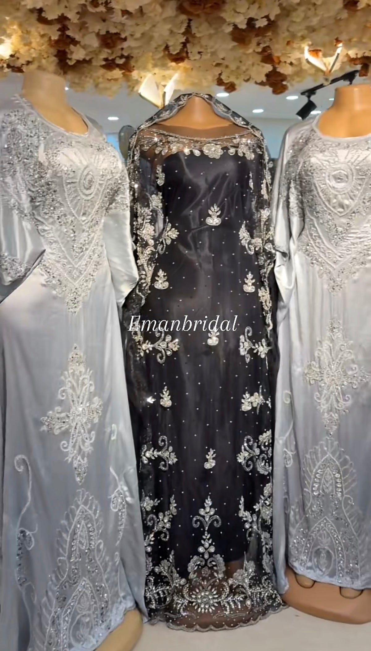 BOQORTOYO collection (black with silver)