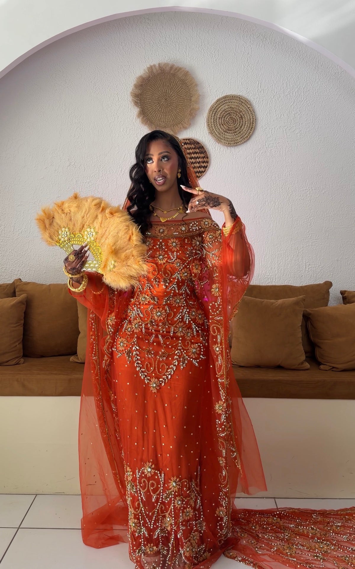 ISMY collection (burnt orange )