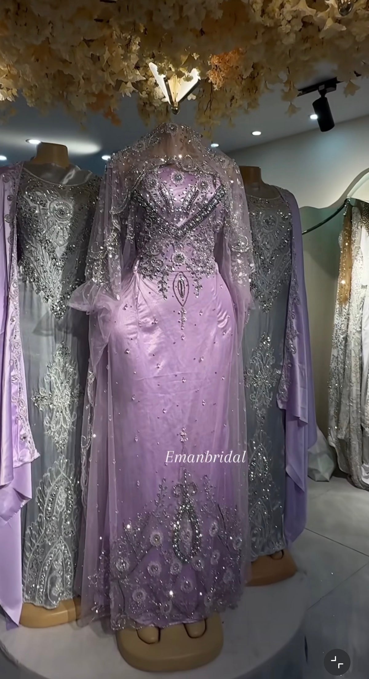 Lilac bridal diraac- Rent