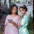 Mint satin bridal diraac - Rent