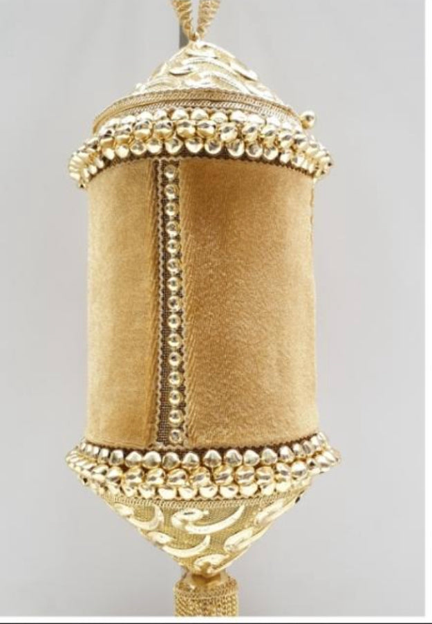 Velvet bridal bag