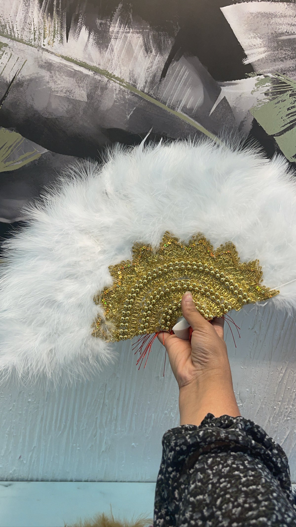 Feathery fans