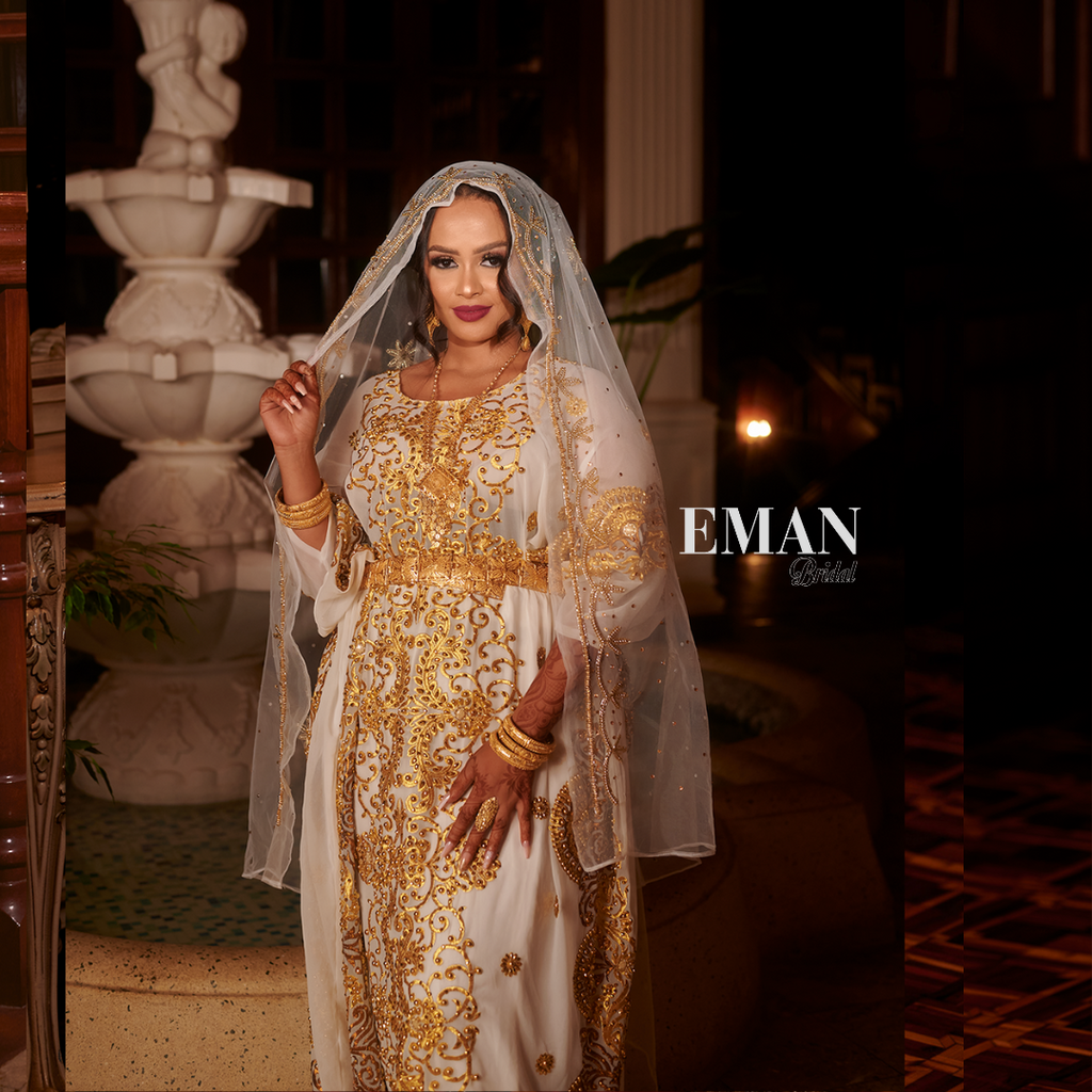 White ugub bridal diraac - Rent