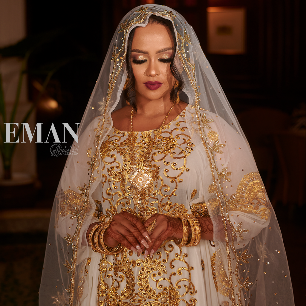 White ugub bridal diraac - Rent