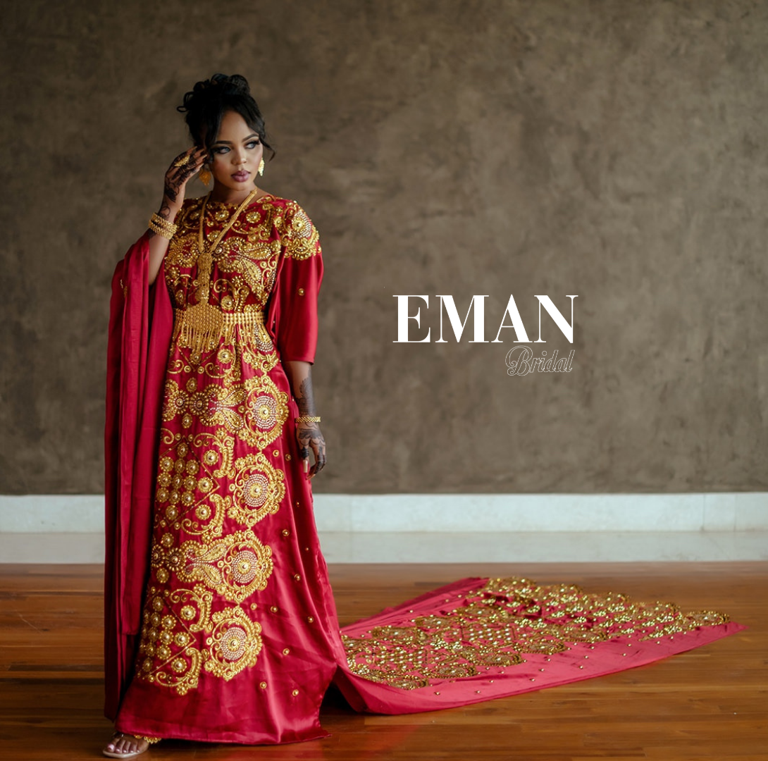 UBAX bridal Dirac (burgundy)