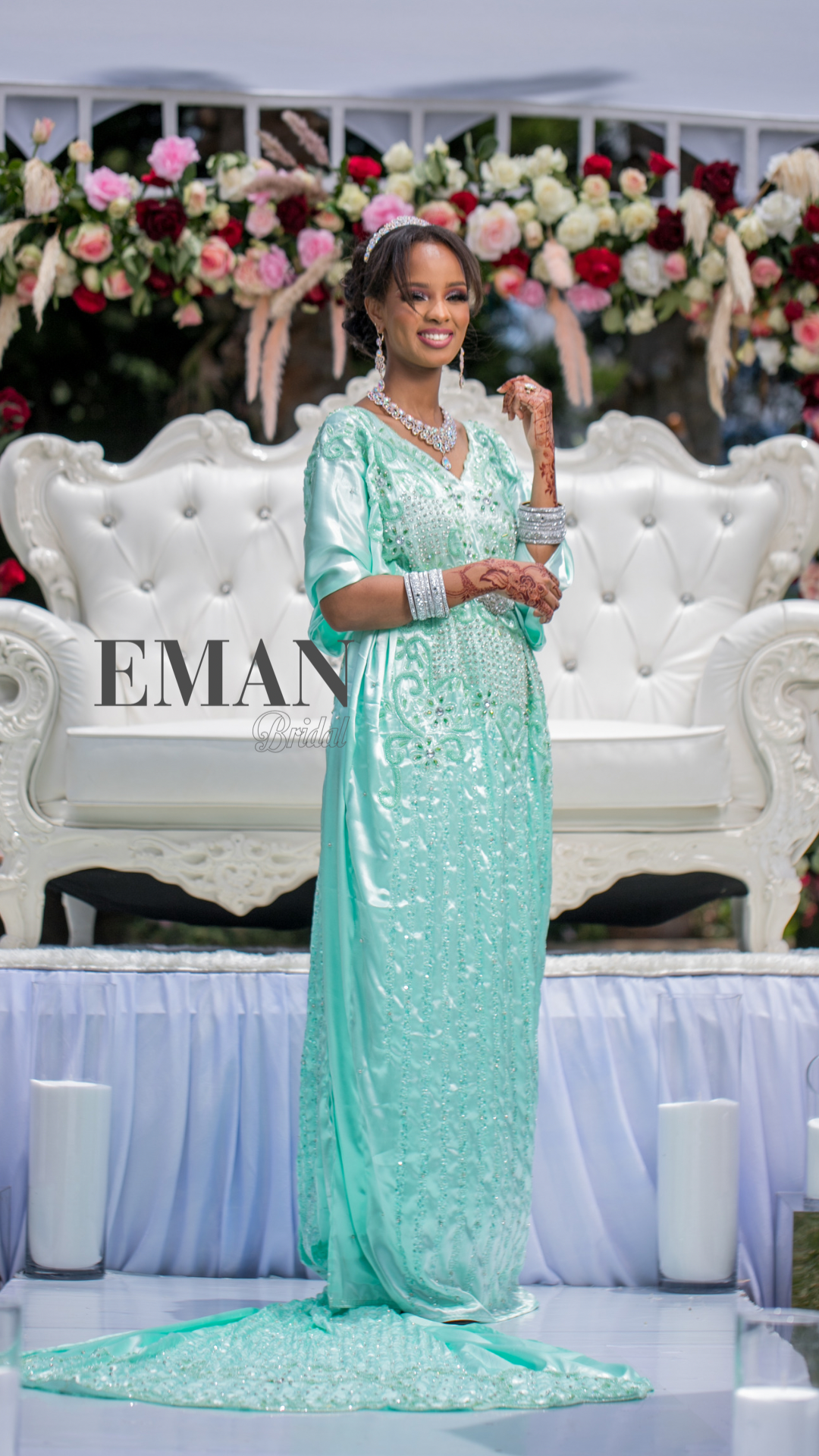 AROOSA Bridal Dirac (sea blue)