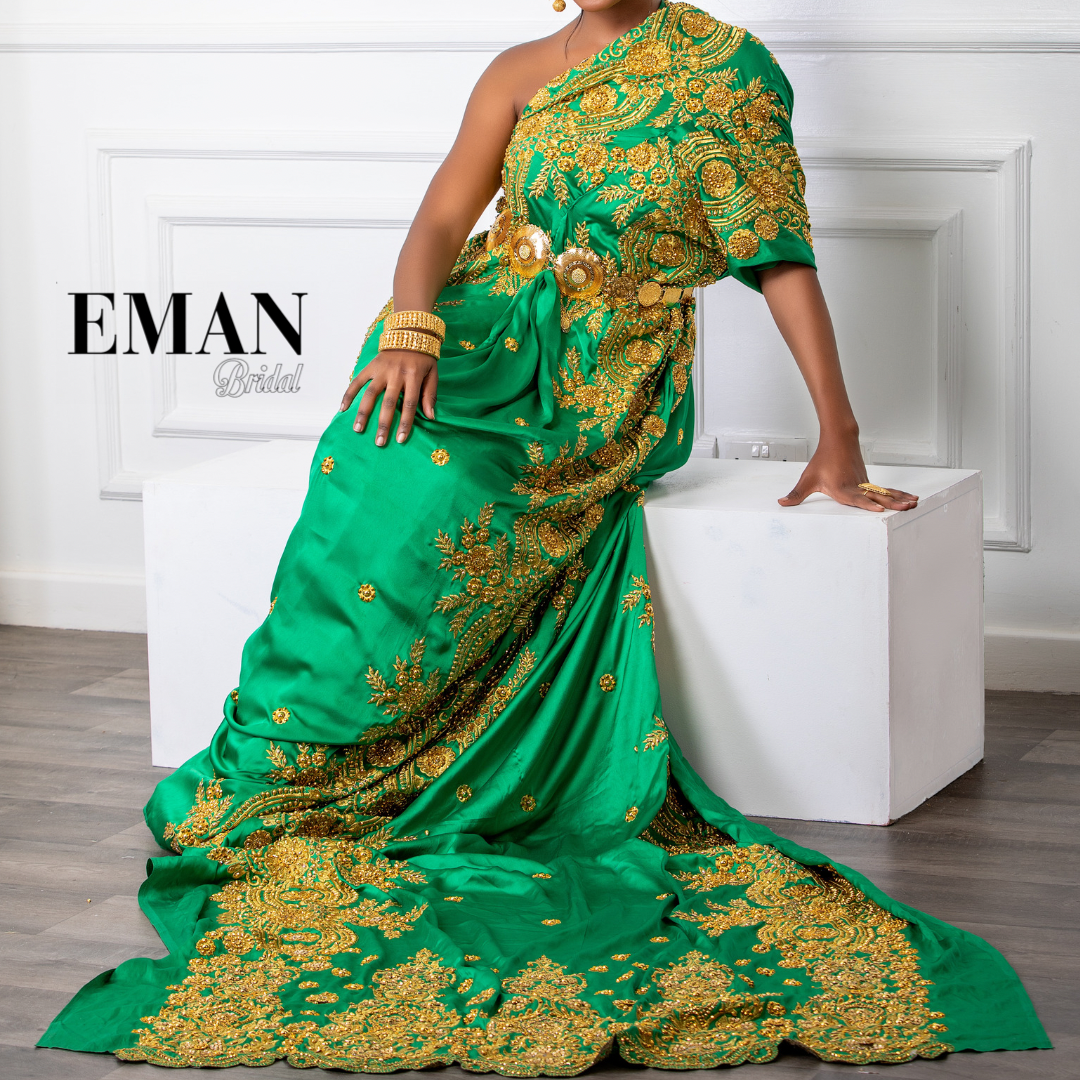 UDGOON bridal Dirac (parrot green)